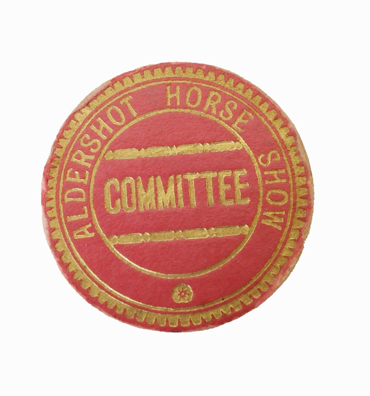 Aldershot Horse Show Committee badge Aldershot Horse Show Committee badge