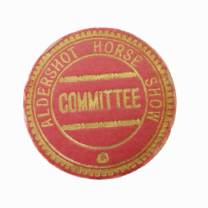 Aldershot Horse Show Committee badge
