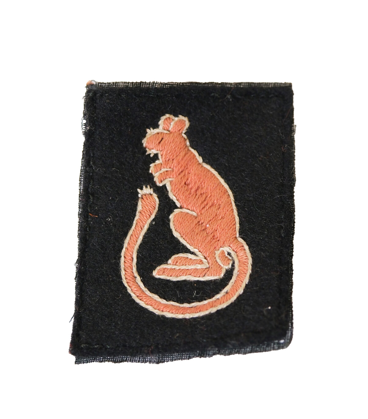 7 Brigade Desert Rats uniform Flash worn by Royal Anglian Regiment when assigned to 7 Brigade 7 Brigade Desert Rats uniform Flash worn by Royal Anglian Regiment when assigned to 7 Brigade