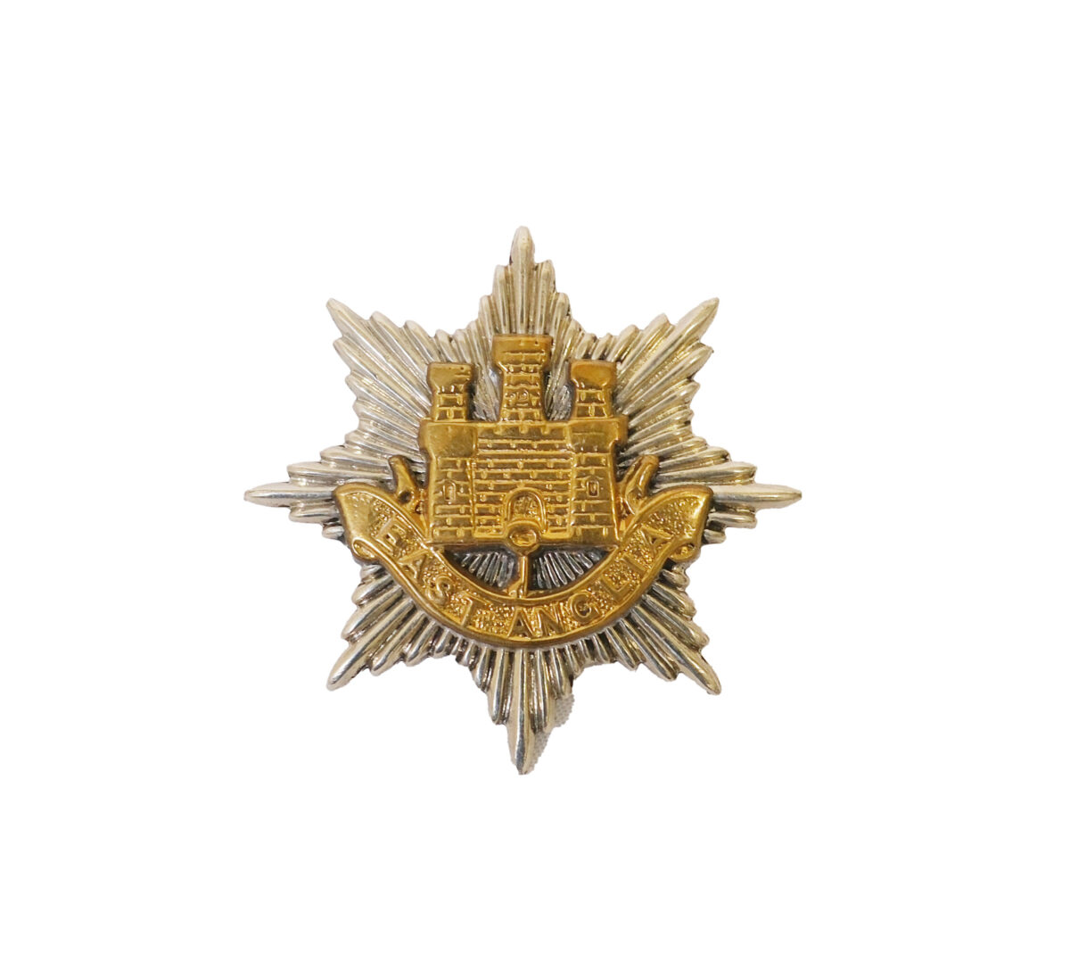East Anglia Regiment Cap Badge East Anglia Regiment Cap Badge