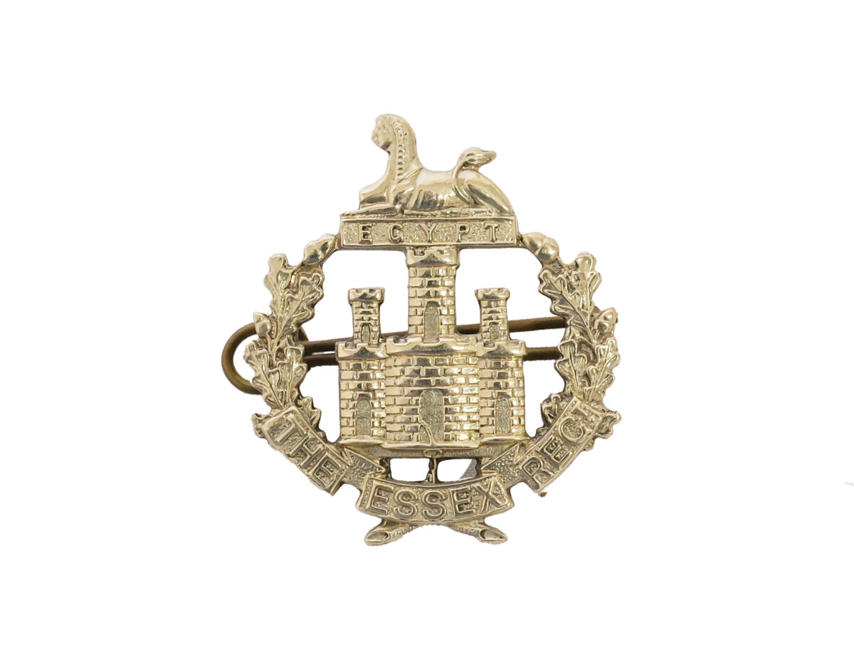 Essex Regiment Officers Cap Badge Essex Regiment Officers Cap Badge