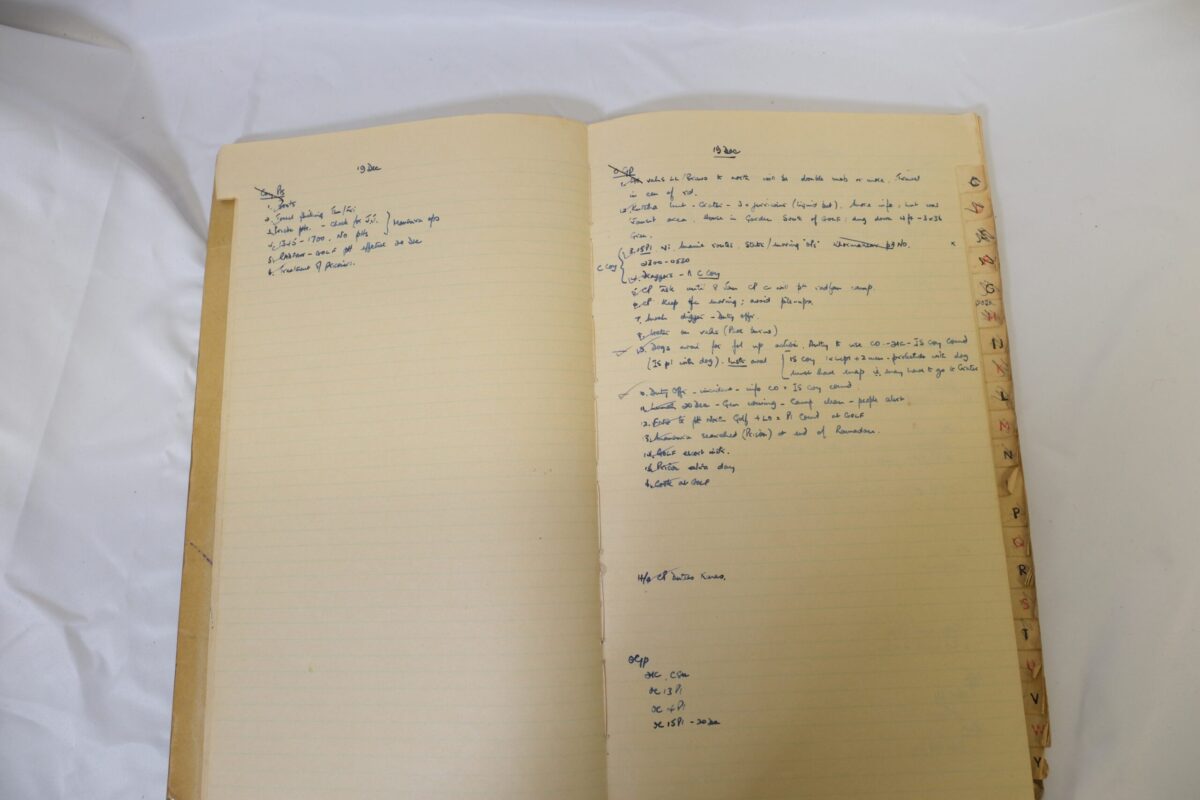 Standing Operation Book 444 1966 1967 Royal Anglian Regiment O Group 12 Dec Standing Operation Book 444 1966 1967 Royal Anglian Regiment O Group 12 Dec