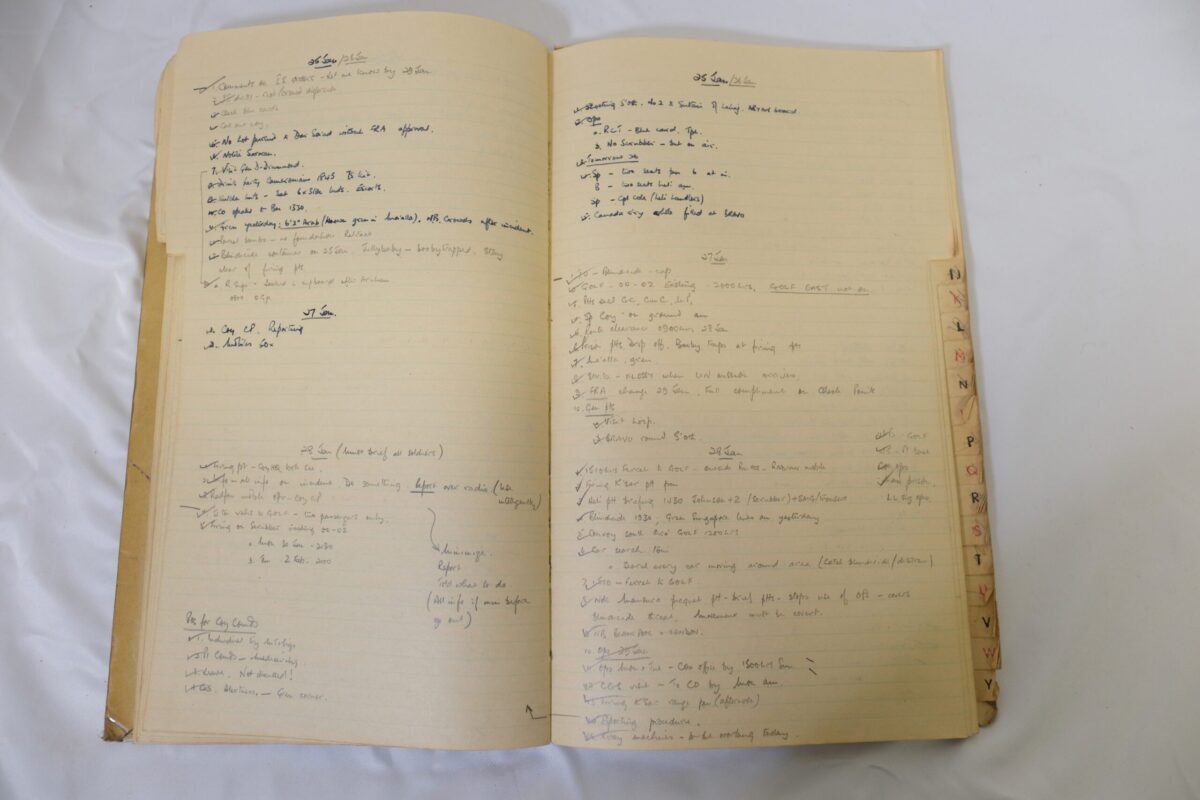 Standing Operation Book 444 1966 1967 Royal Anglian Regiment O Group 12 Dec Standing Operation Book 444 1966 1967 Royal Anglian Regiment O Group 12 Dec
