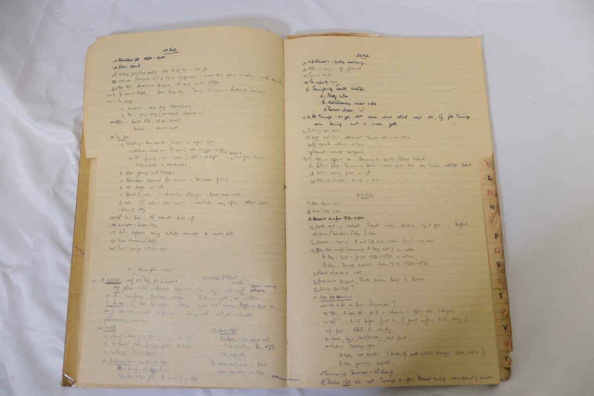 Standing Operation Book 444 1966 1967 Royal Anglian Regiment O Group 12 Dec Standing Operation Book 444 1966 1967 Royal Anglian Regiment O Group 12 Dec