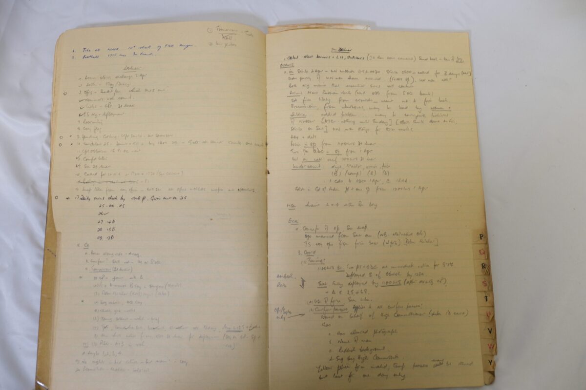 Standing Operation Book 444 1966 1967 Royal Anglian Regiment O Group 12 Dec Standing Operation Book 444 1966 1967 Royal Anglian Regiment O Group 12 Dec