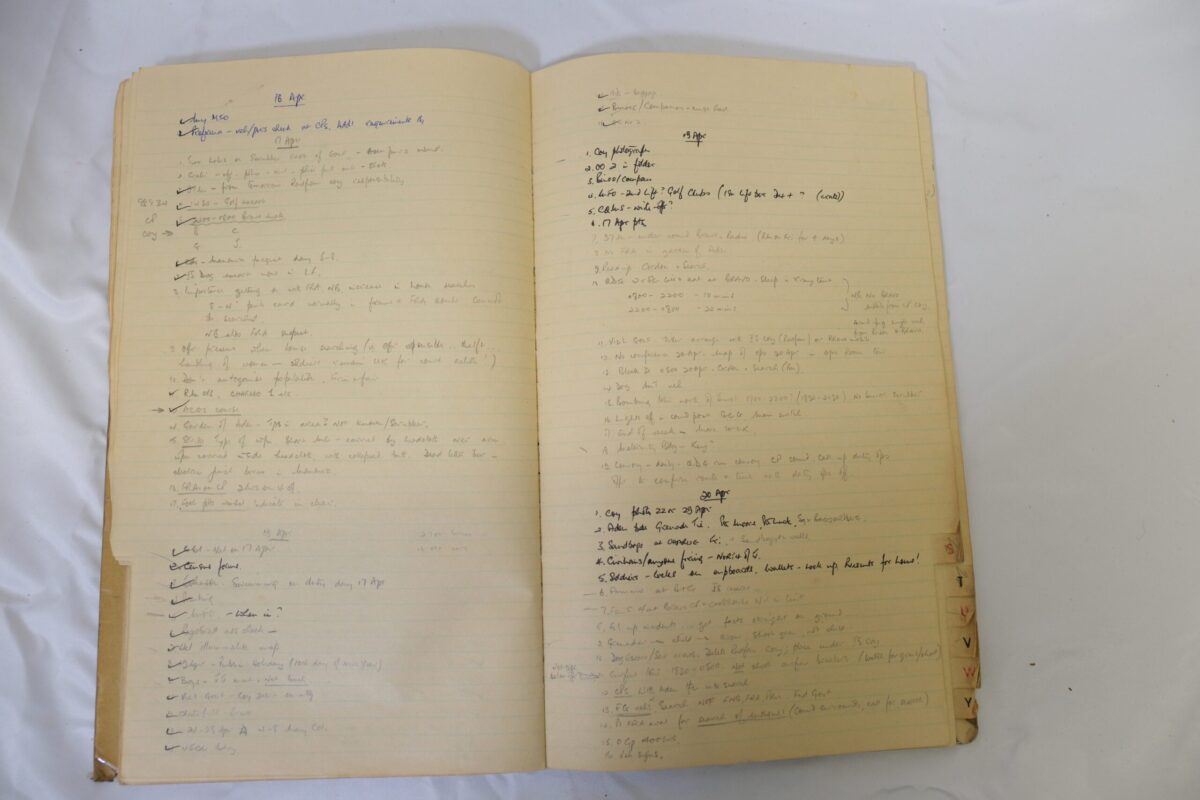Standing Operation Book 444 1966 1967 Royal Anglian Regiment O Group 12 Dec Standing Operation Book 444 1966 1967 Royal Anglian Regiment O Group 12 Dec