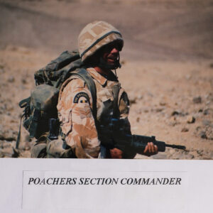 Section Commander 2nd Battalion (The Poachers) Royal Anglian Regiment in Jordan Section Commander 2nd Battalion (The Poachers) Royal Anglian Regiment in Jordan