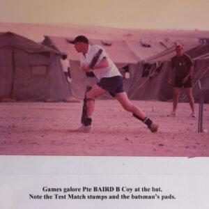 R&R with the 2nd Battalion (The Poachers) Royal Anglian Regiment in Jordan in 1999 R&R with the 2nd Battalion (The Poachers) Royal Anglian Regiment in Jordan in 1999