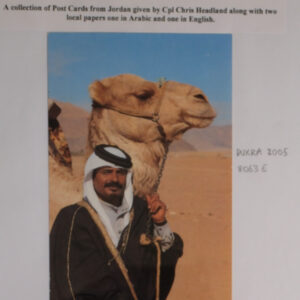 A selection of postcards from Jordan exercise in 1999 A selection of postcards from Jordan exercise in 1999