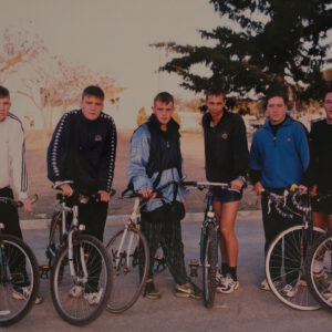 2nd Battalion Royal Anglian Regiment Charity Bike Ride Cyprus 1999. Dhekelia to Episkopi, Cpl Myall and his team from A Company. 2nd Battalion Royal Anglian Regiment Charity Bike Ride Cyprus 1999. Dhekelia to Episkopi, Cpl Myall and his team from A Company.