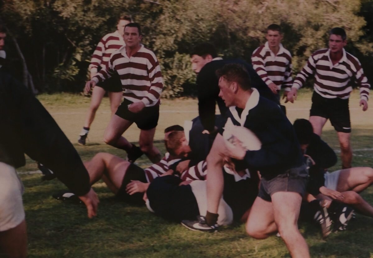 2nd Battalion Royal Anglian Regiment Rugby 1999. Corporal Marshallsay (A Company) on the break. 2nd Battalion Royal Anglian Regiment Rugby 1999. Corporal Marshallsay (A Company) on the break.