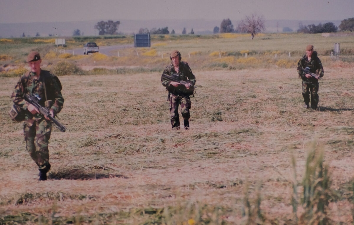 2nd Battalion Royal Anglian Regiment training in Cyprus 1999. 2nd Battalion Royal Anglian Regiment training in Cyprus 1999.
