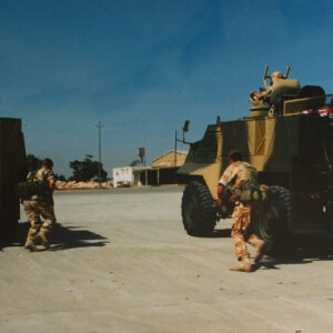 2nd Battalion Royal Anglian Regiment, Saxon Patrol during International training in Cyprus in 1999. 2nd Battalion Royal Anglian Regiment, Saxon Patrol during International training in Cyprus in 1999.
