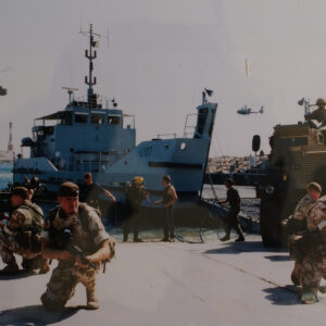 2nd Battalion Royal Anglian Regiment Amphibious Landing Craft in Cyprus in 1999 2nd Battalion Royal Anglian Regiment Amphibious Landing Craft in Cyprus in 1999