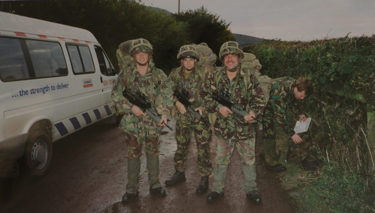 2nd Battalion Royal Anglian Regiment Exercise CAMBRIAN PATROL in 1998 2nd Battalion Royal Anglian Regiment Exercise CAMBRIAN PATROL in 1998