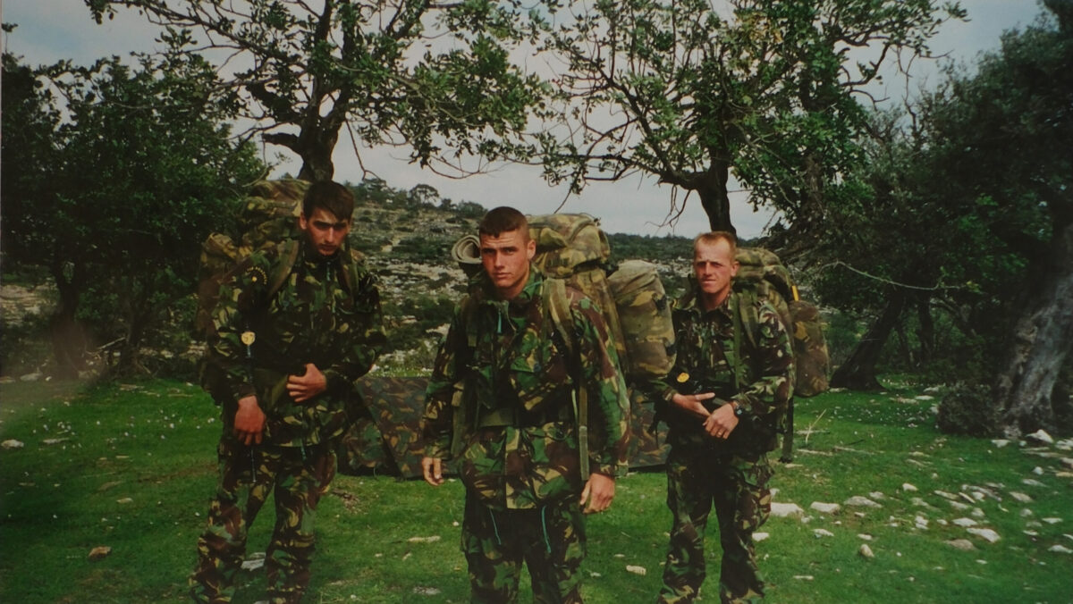 2nd Battalion Royal Anglian, Corporal Gladstone and his henchmen. 2nd Battalion Royal Anglian, Corporal Gladstone and his henchmen.