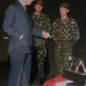 HRH The Prince of Wales visits the 2nd Battalion Royal Anglian Regiment in the Falklands HRH The Prince of Wales visits the 2nd Battalion Royal Anglian Regiment in the Falklands