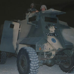 Saxon British Army vehicle as used by the Royal Anglian Regiment in the 1990s. Saxon British Army vehicle as used by the Royal Anglian Regiment in the 1990s.