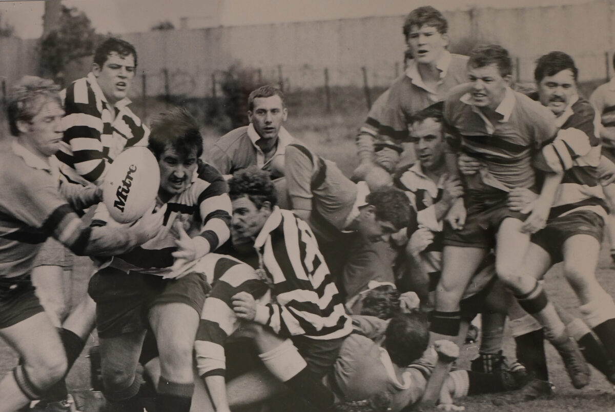 Poachers vs King's Own Scottish Borderers Rugby match