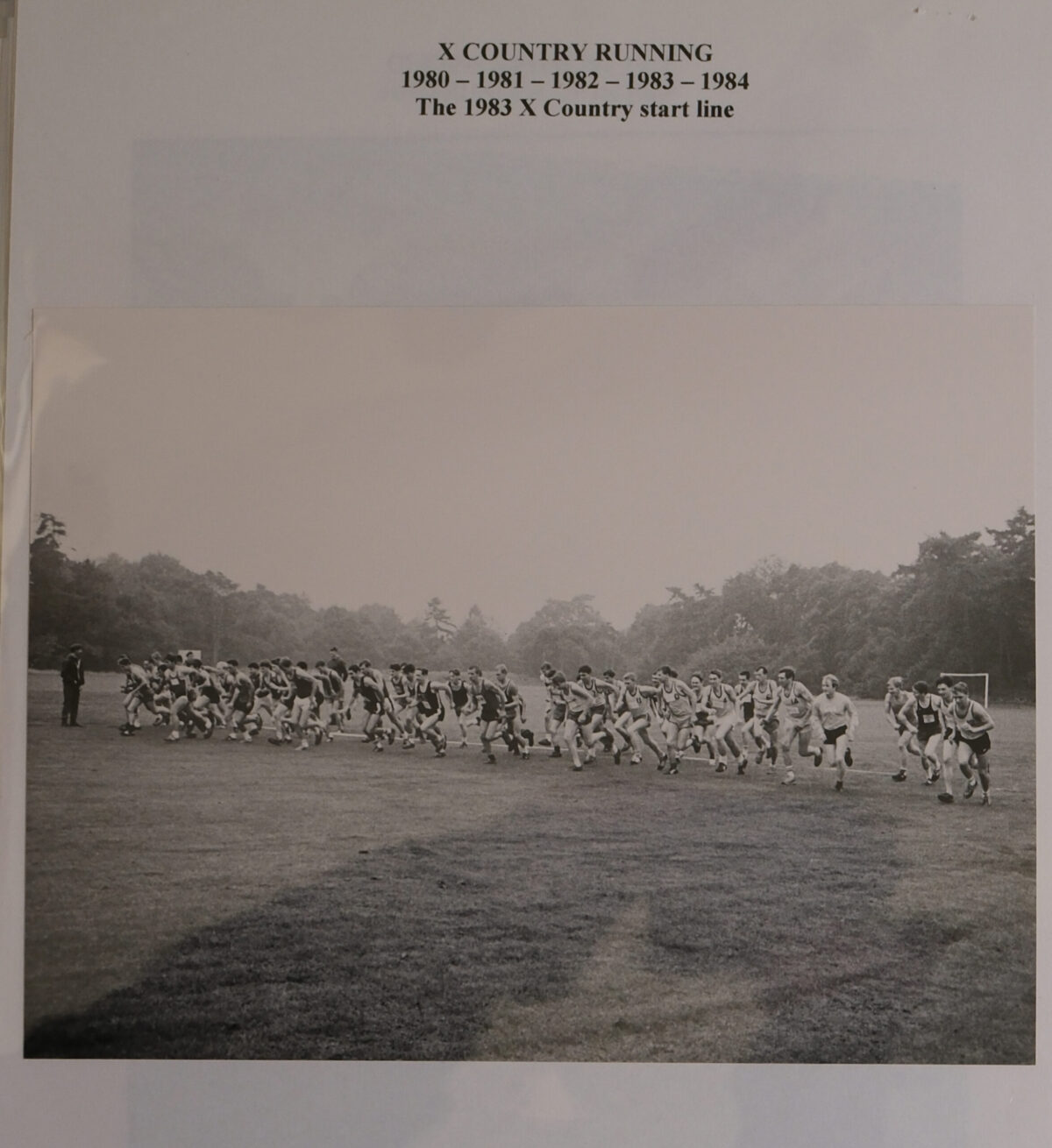 2nd Battalion Cross Country Start line 1983 2nd Battalion Cross Country Start line 1983
