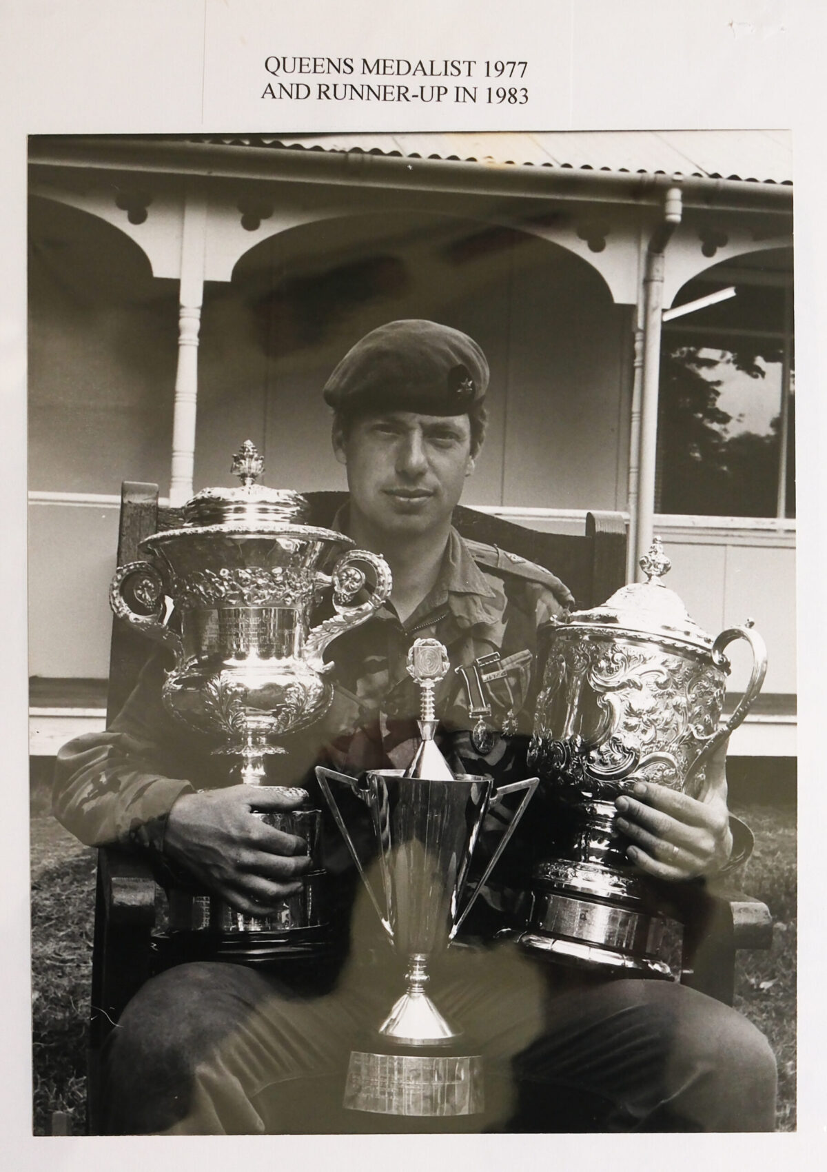 Bisley Queen's Medal 11977 and Runner Up 1983