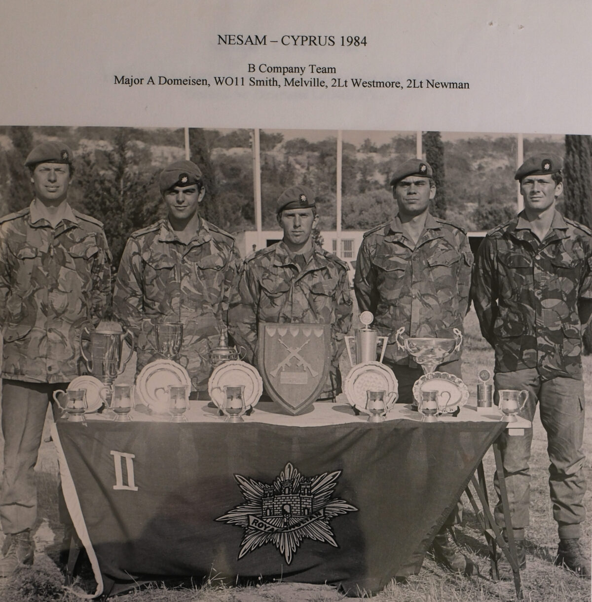 NESAM Cyprus 1983/84. 2nd Battalion Royal Anglian Regiment. NESAM Cyprus 1983/84. 2nd Battalion Royal Anglian Regiment.