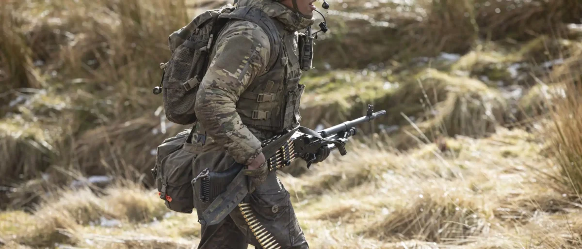 The 1st Battalion (The Vikings) Royal Anglian Regiment, hone infantry skills in Otterburn March 2025. The 1st Battalion (The Vikings) Royal Anglian Regiment, hone infantry skills in Otterburn March 2025.