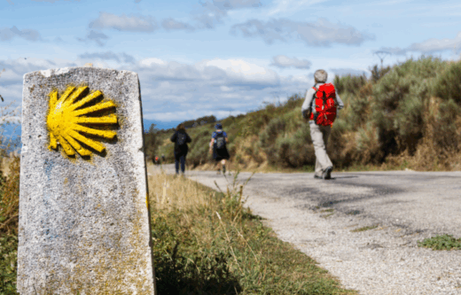 Camino de Santiago pilgrimage route Camino de Santiago pilgrimage route