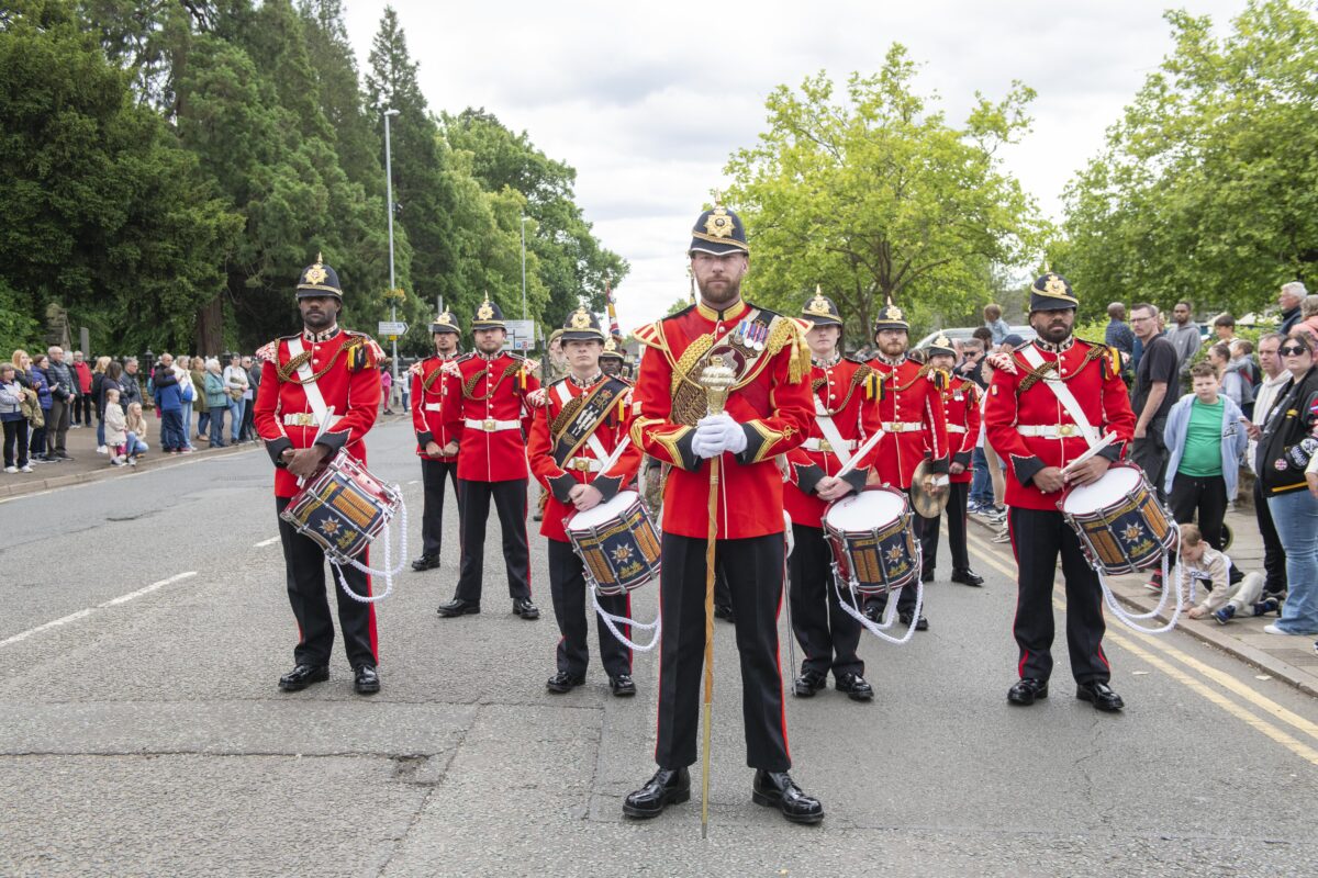 Royal Anglian Regiment Kettering parade Jun 25
