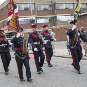 Royal Anglian Regiment Kettering parade Jun 25