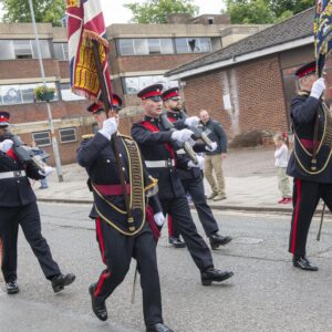 Royal Anglian Regiment Kettering parade Jun 25
