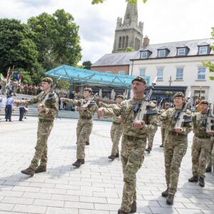 Royal Anglian Regiment Kettering parade Jun 25 Royal Anglian Regiment Kettering parade Jun 25