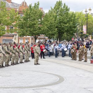 Royal Anglian Regiment Kettering parade Jun 25 Royal Anglian Regiment Kettering parade Jun 25