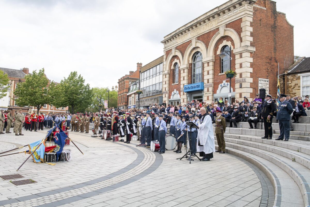 Royal Anglian Regiment Kettering parade Jun 25 Royal Anglian Regiment Kettering parade Jun 25