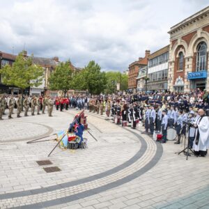 Royal Anglian Regiment Kettering parade Jun 25 Royal Anglian Regiment Kettering parade Jun 25