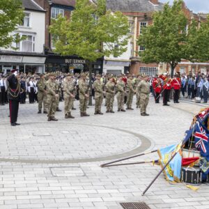 Royal Anglian Regiment Kettering parade Jun 25 Royal Anglian Regiment Kettering parade Jun 25