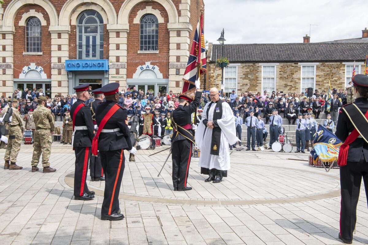 Royal Anglian Regiment Kettering parade Jun 25