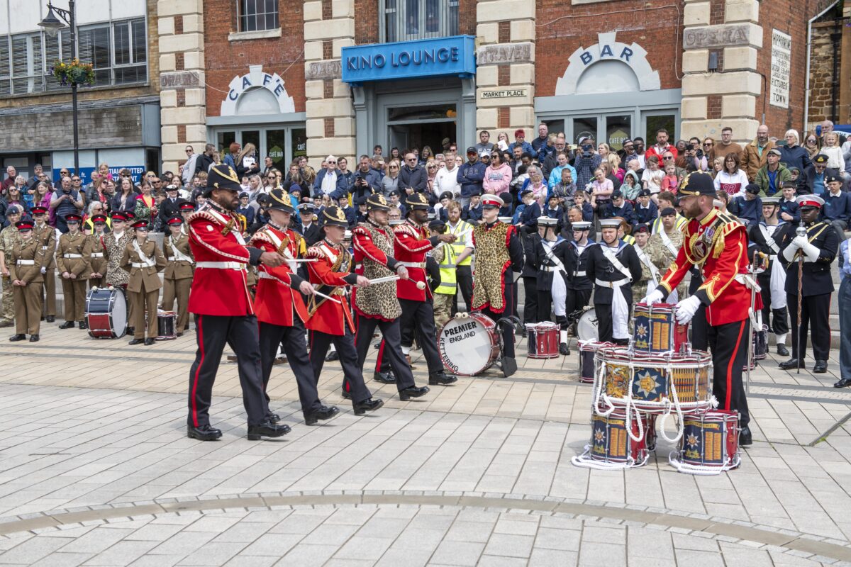 Royal Anglian Regiment Kettering parade Jun 25 Royal Anglian Regiment Kettering parade Jun 25