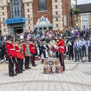 Royal Anglian Regiment Kettering parade Jun 25 Royal Anglian Regiment Kettering parade Jun 25