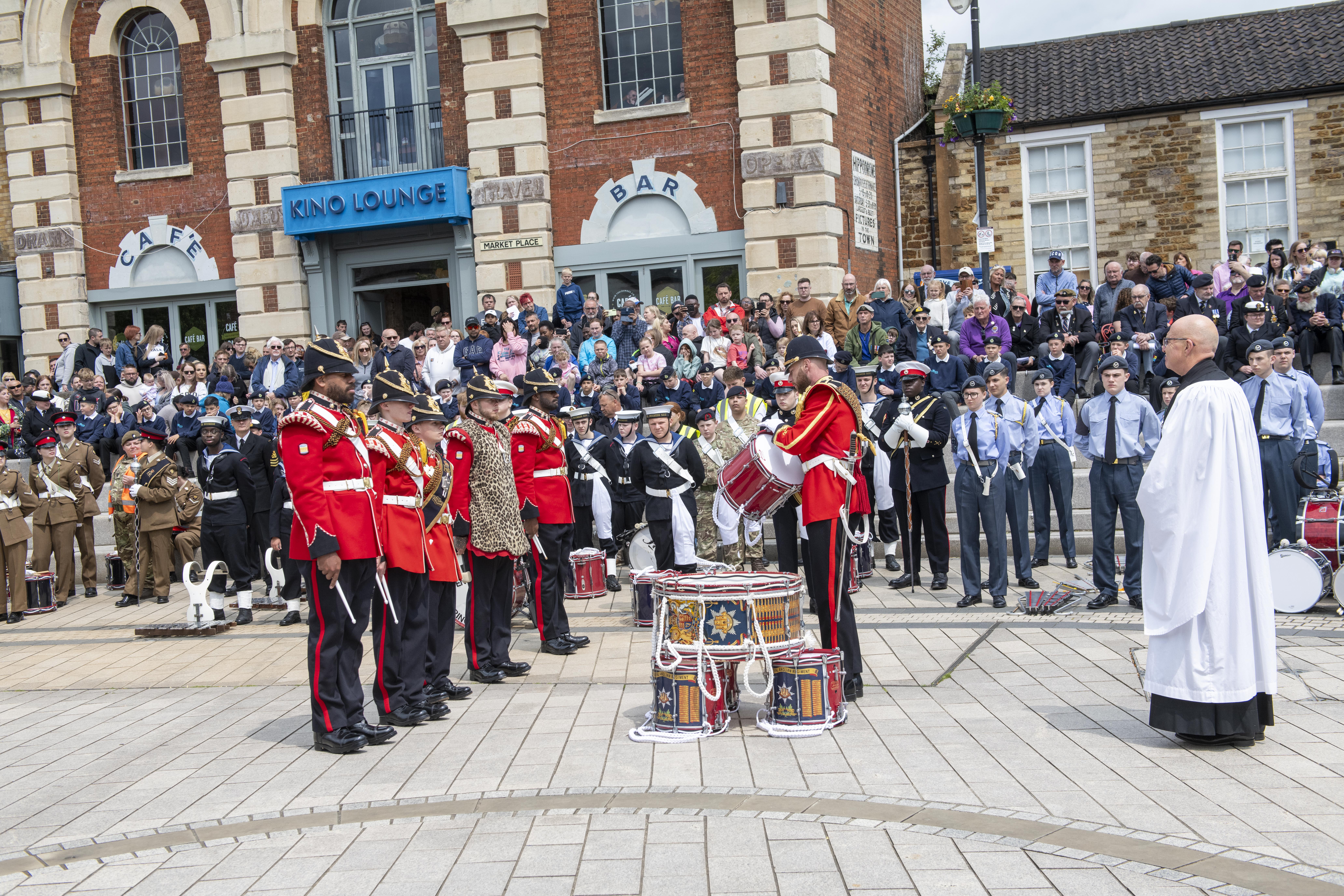Royal Anglian Regiment Kettering parade Jun 25