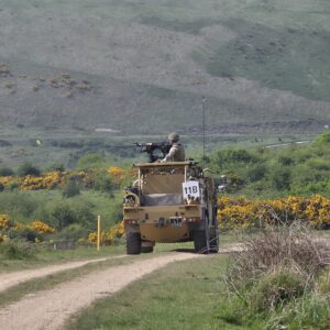 D (Beds and Herts) Company, 2nd Battalion, Royal Anglian Regiment,have been training hard on their Jackal and Coyote vehicle