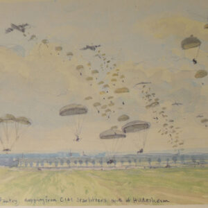 Sketch Book Exercise Crusader - Spearpoint 80 by Ken Howard. Spearpoint 80 was a large-scale Cold War military exercise. 