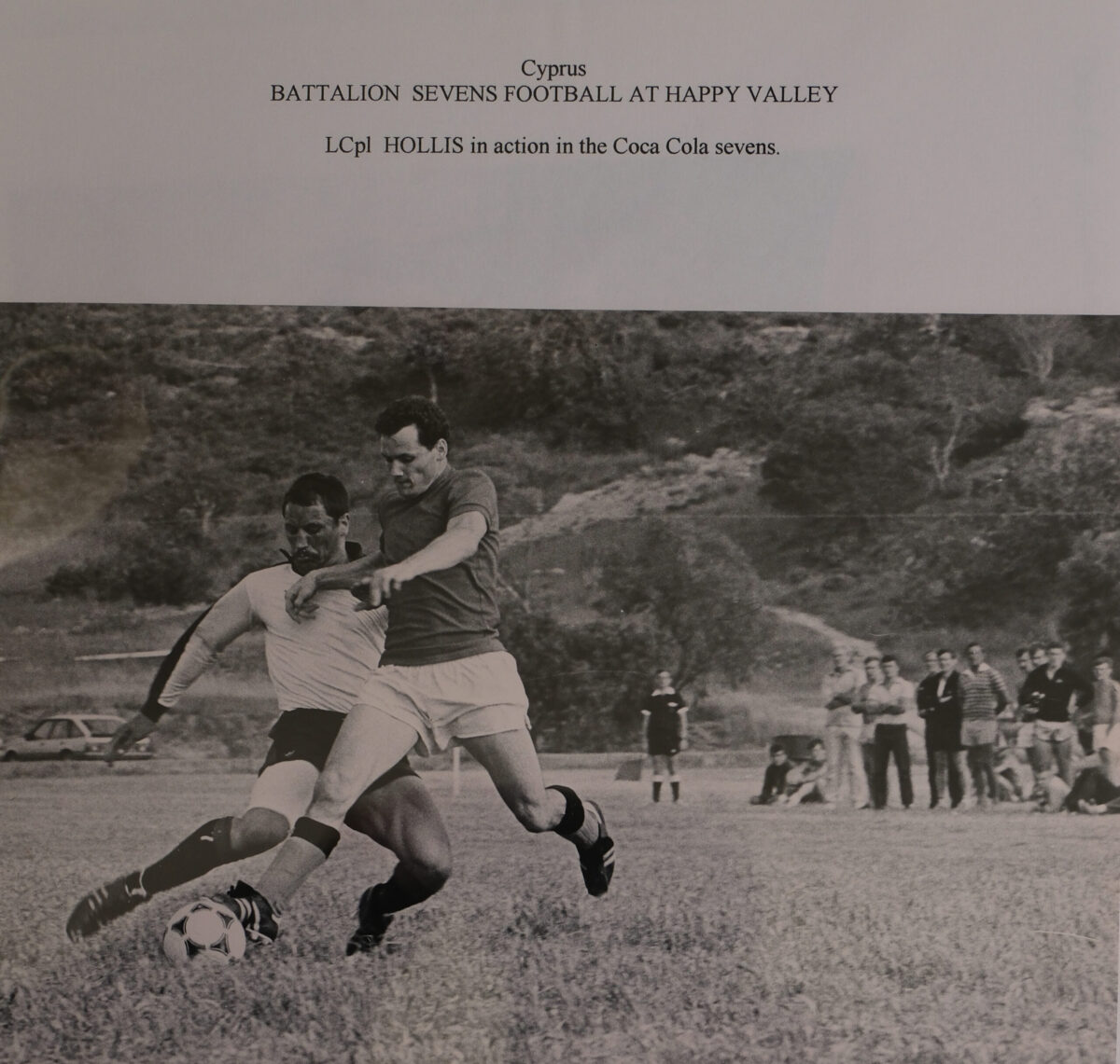 2nd Battalion in Cyprus - Sevens Football in Happy Valley, Lance Corporal Hollis. 2nd Battalion in Cyprus - Sevens Football in Happy Valley, Lance Corporal Hollis.