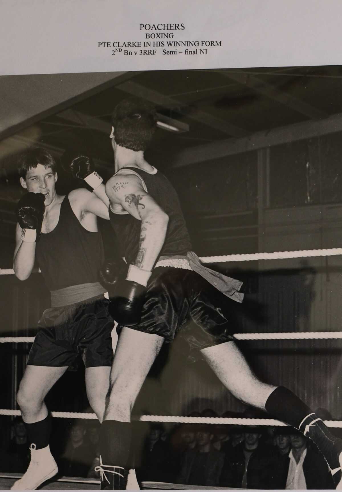 2nd Battalion - Boxing Match vs 3RRF in Northern Ireland 2nd Battalion - Boxing Match vs 3RRF in Northern Ireland