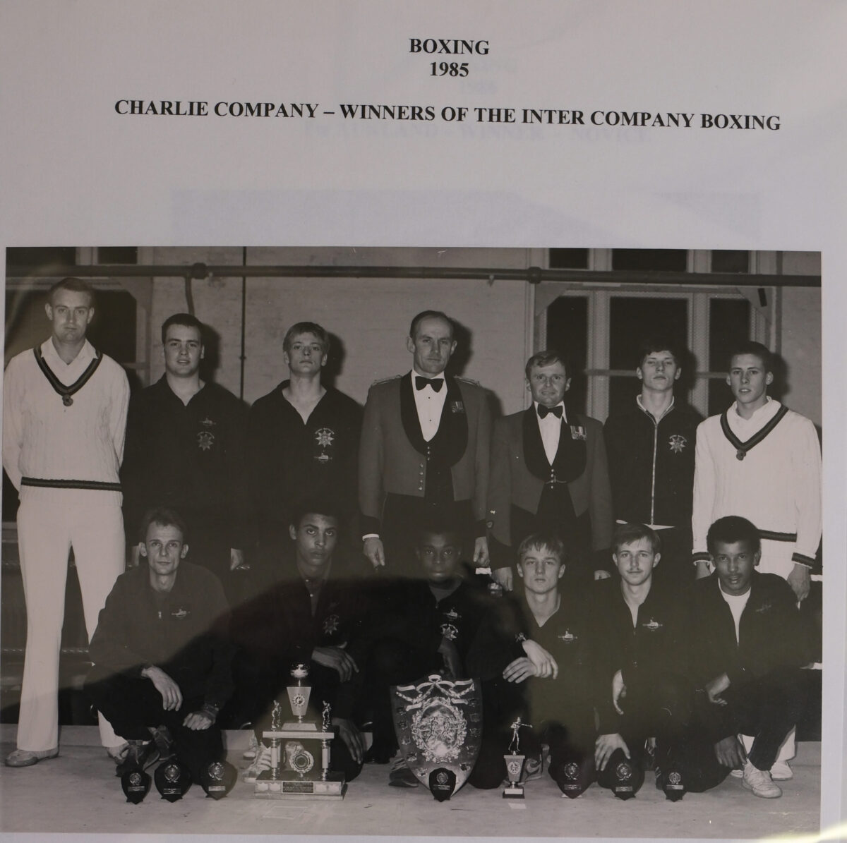 2nd Battalion - Winners of the Inter Company Boxing 1985 2nd Battalion - Winners of the Inter Company Boxing 1985