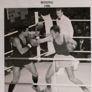 Boxing 1986. Sergeant Nunn v Private Sharpe