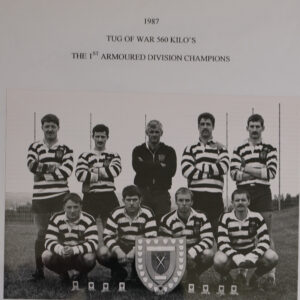 1st Armoured Division Tug of War 560kg Champions 1st Armoured Division Tug of War 560kg Champions