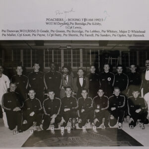 Boxing 1992/93. Poachers Boxing Team Boxing 1992/93. Poachers Boxing Team