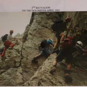 2nd Battalion in the Dolomites in 1993