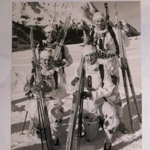 Nordic Team in 1988 at Axams at the Divisional Ski Meeting. Winners of the Novice Cup in the Patrol Race.